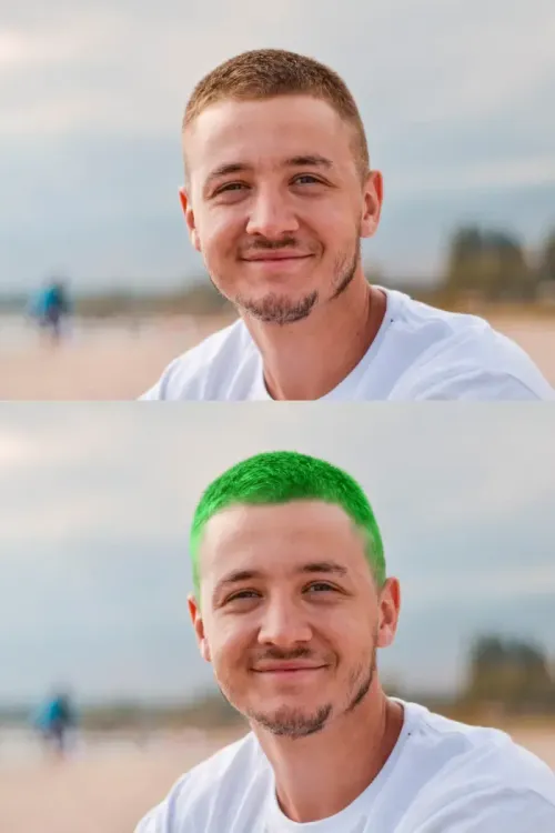 change hair color