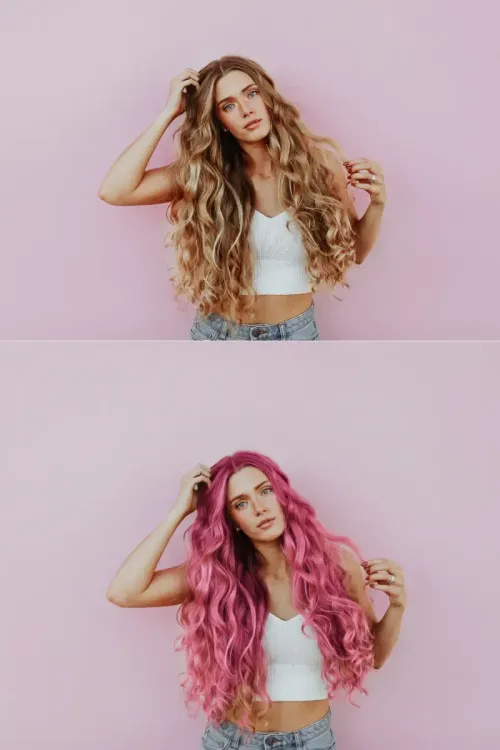 change hair color