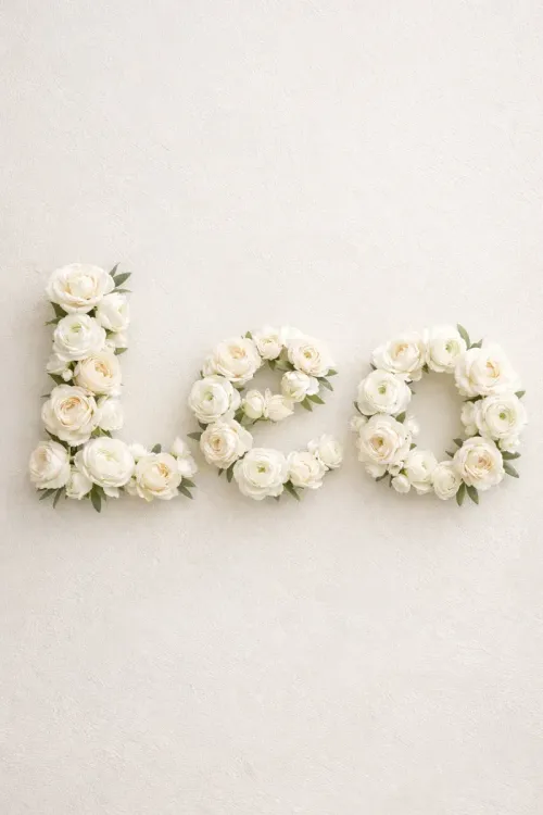 name into Flowers