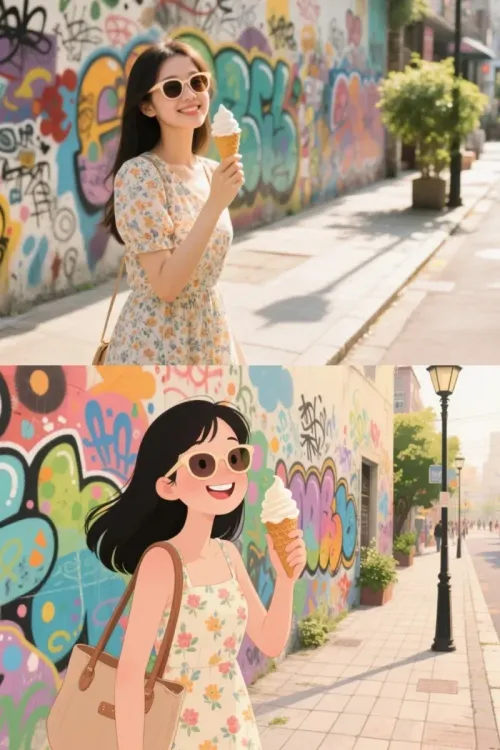 photo to cartoon