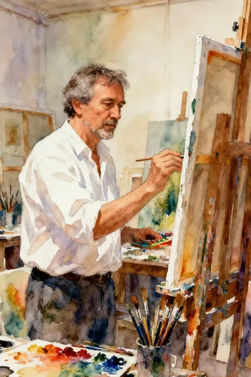 photo to watercolor