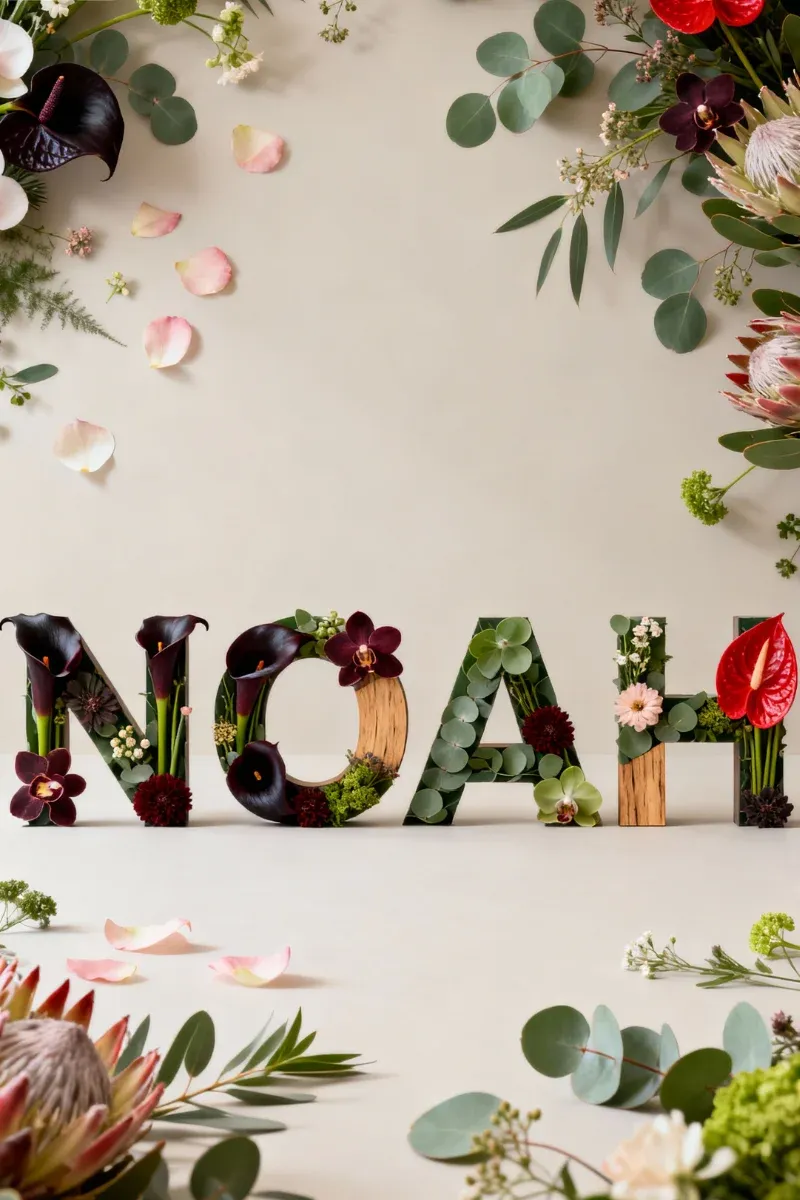 name into Flowers