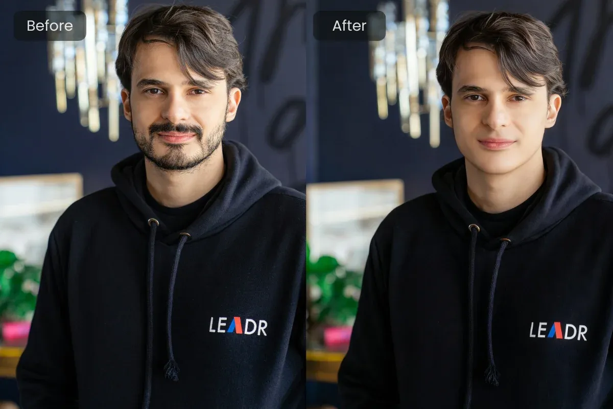 no beard filter