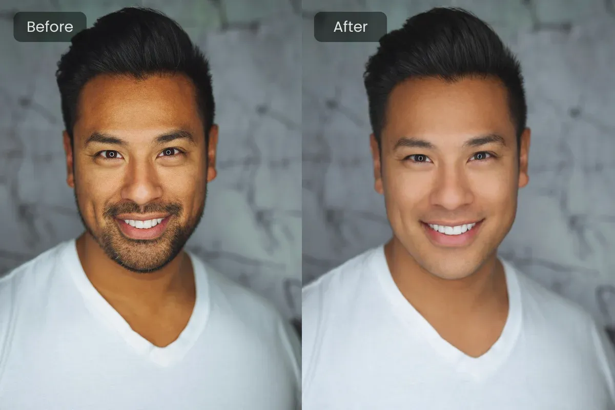 no beard filter