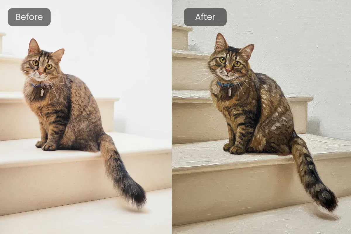 photo to oil painting