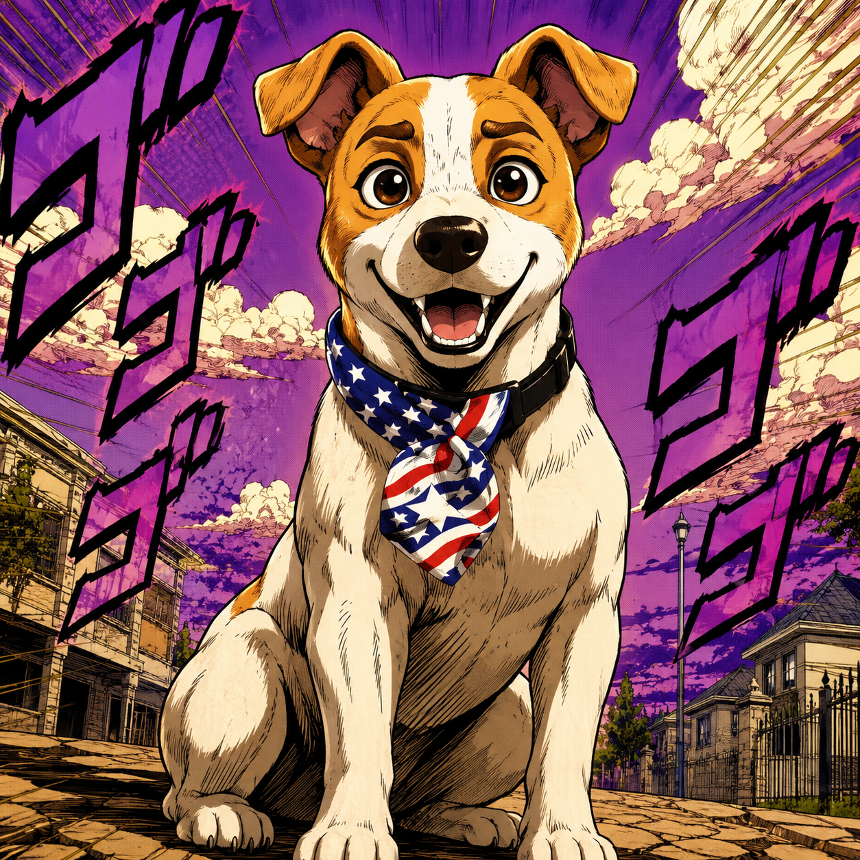 Jojo anime style