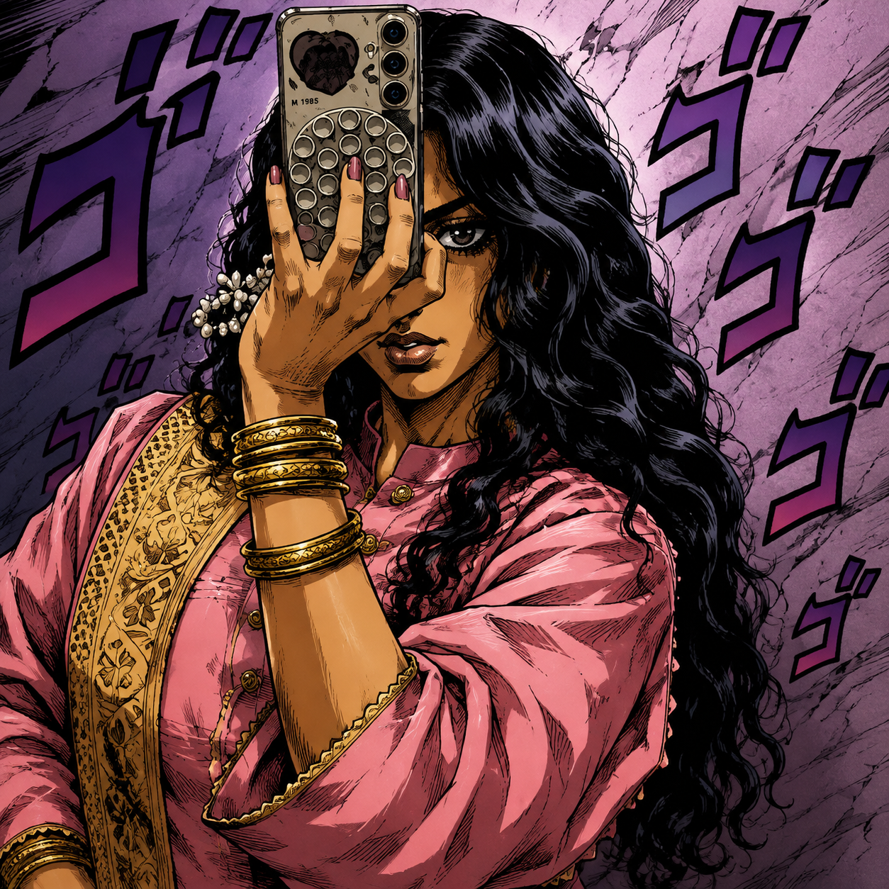 Jojo anime style 