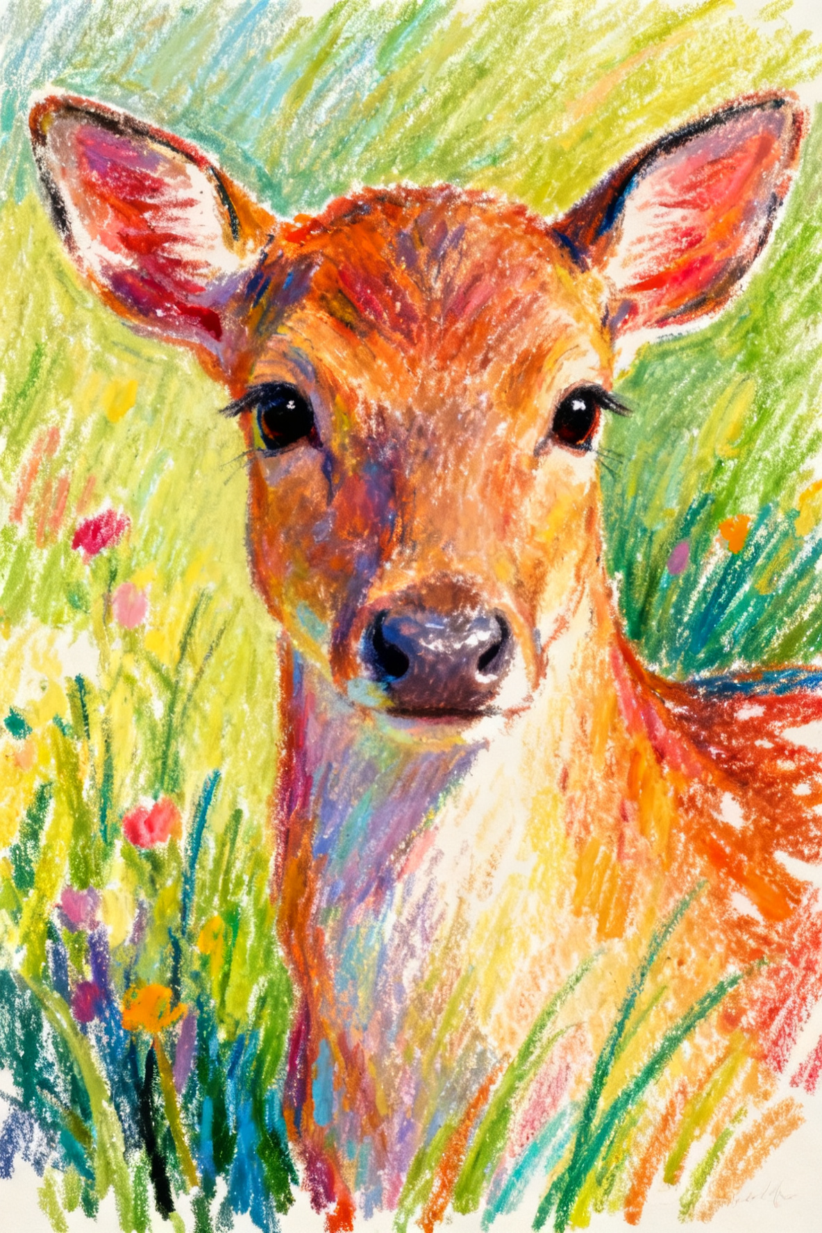 photo en dessin couleur
