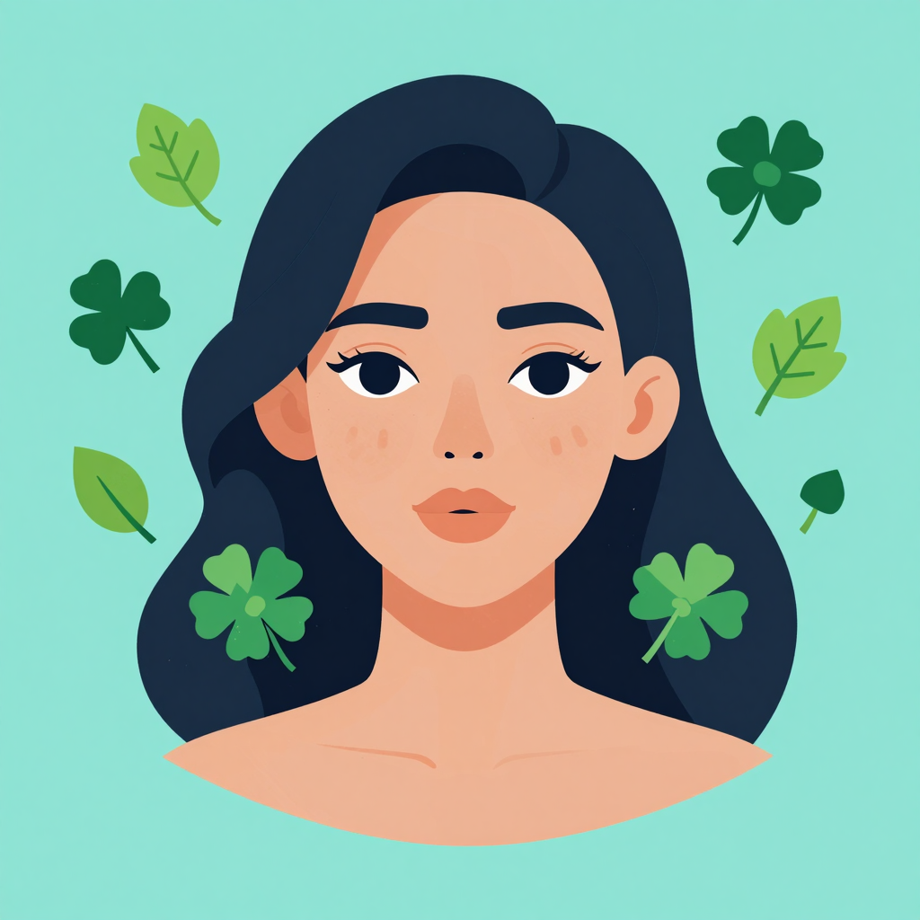 DISEÑA UN VECTOR DE CARA DE MUJER HECHA CON FRACTA