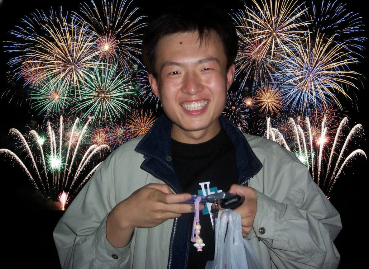 换成盖茨比的那种烟花秀